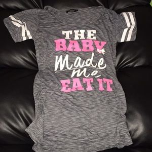 Cute maternity shirt